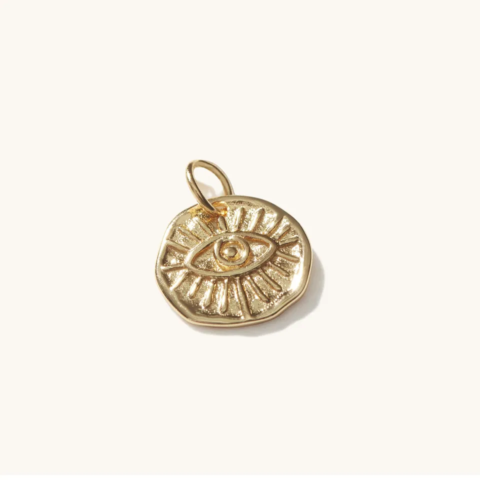 Muru Evil Eye riipus kulta 18k vermeil suojasilmä