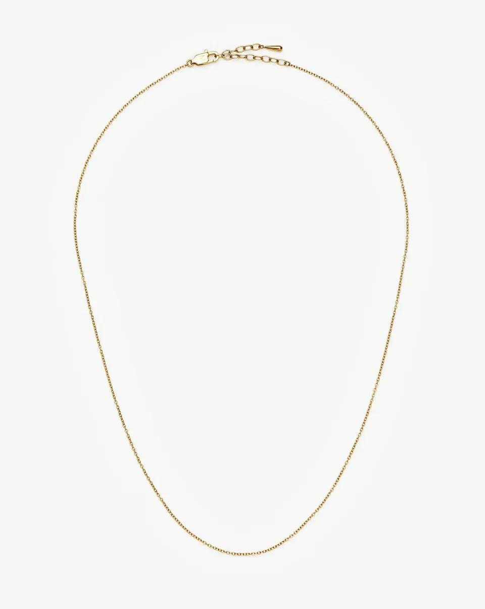 Missoma Long Trace Chain kaulakoru kulta 56 cm