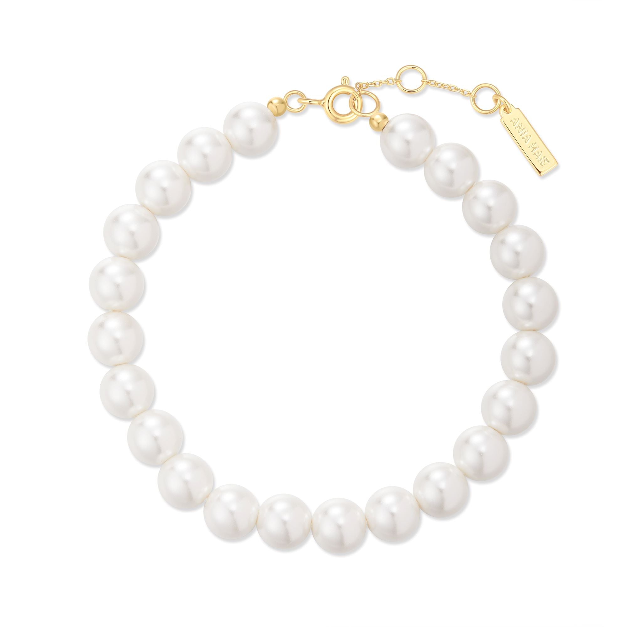 Ania Haie Luna Gaze Classic Shell Pearl rannekoru kulta helmet