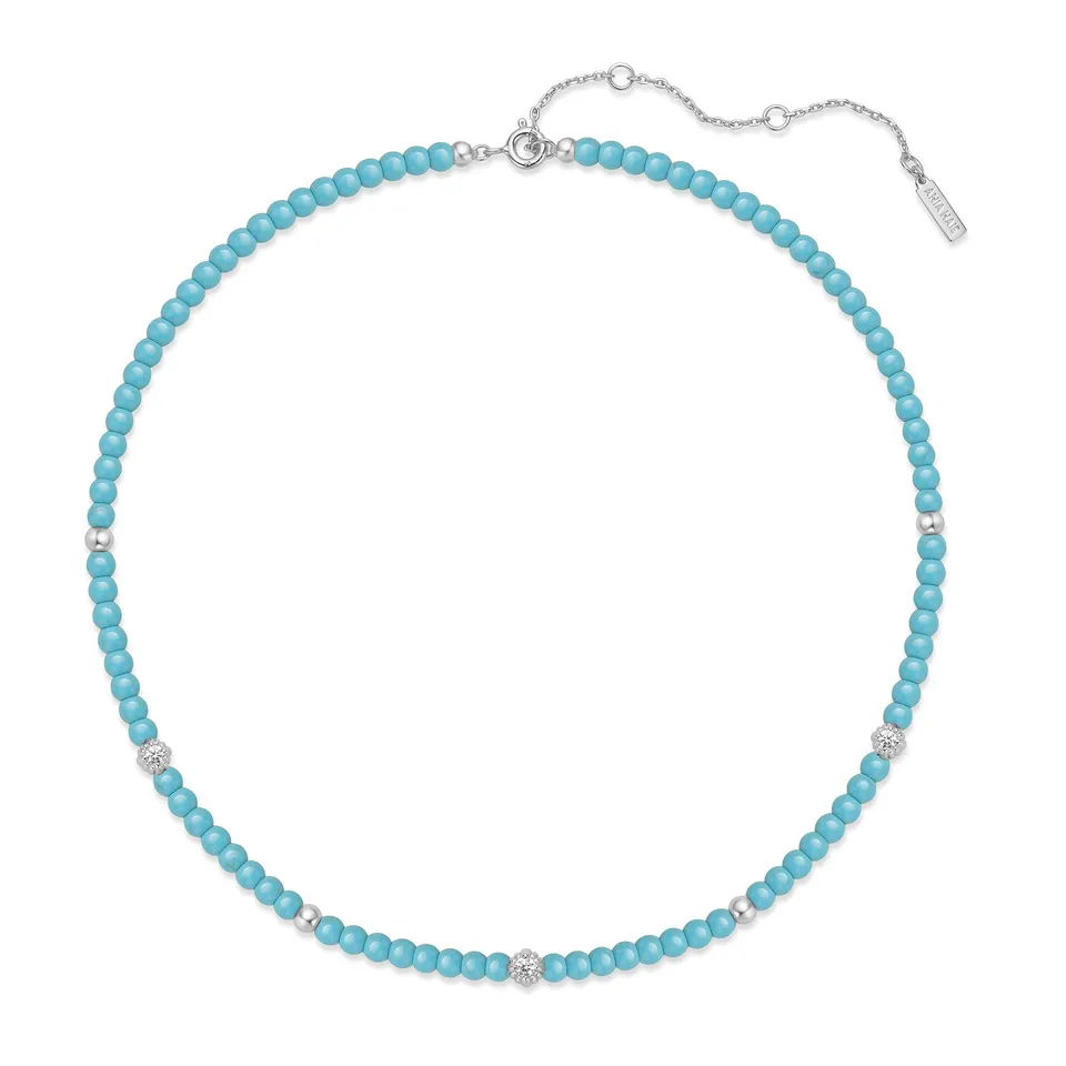 Ania Haie Chill Voyager Lab Created Turquoise kaulakoru hopea