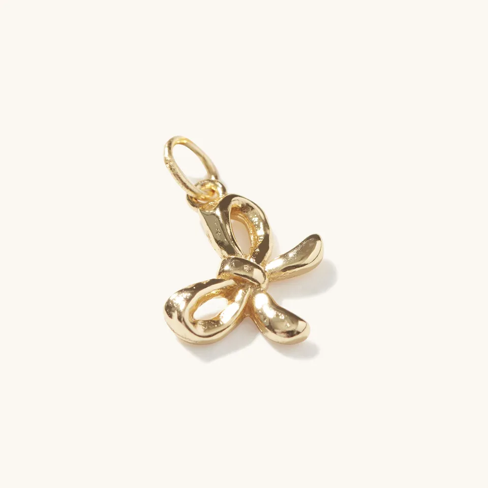 Muru Jewellery Bow riipus kulta romanttinen