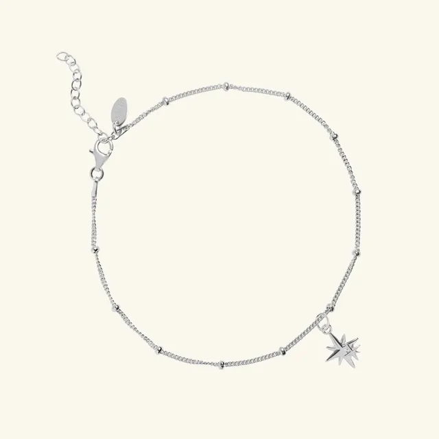 Muru Jewellery Mother Child nilkkakoru hopea
