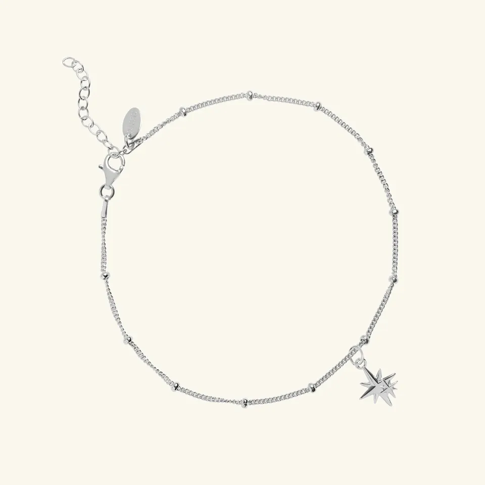 Muru Jewellery Mother Child nilkkakoru hopea