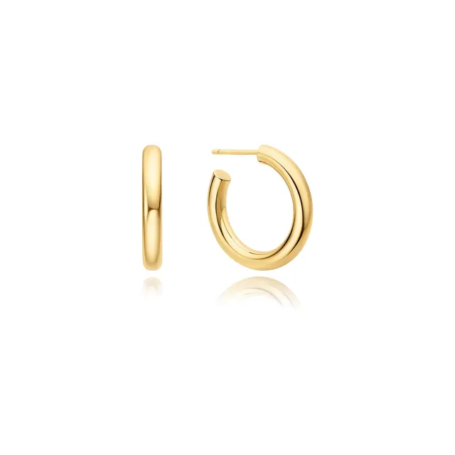 Ania Haie Tide Echo Classic Tube huggie-korvakorut kulta 23 mm