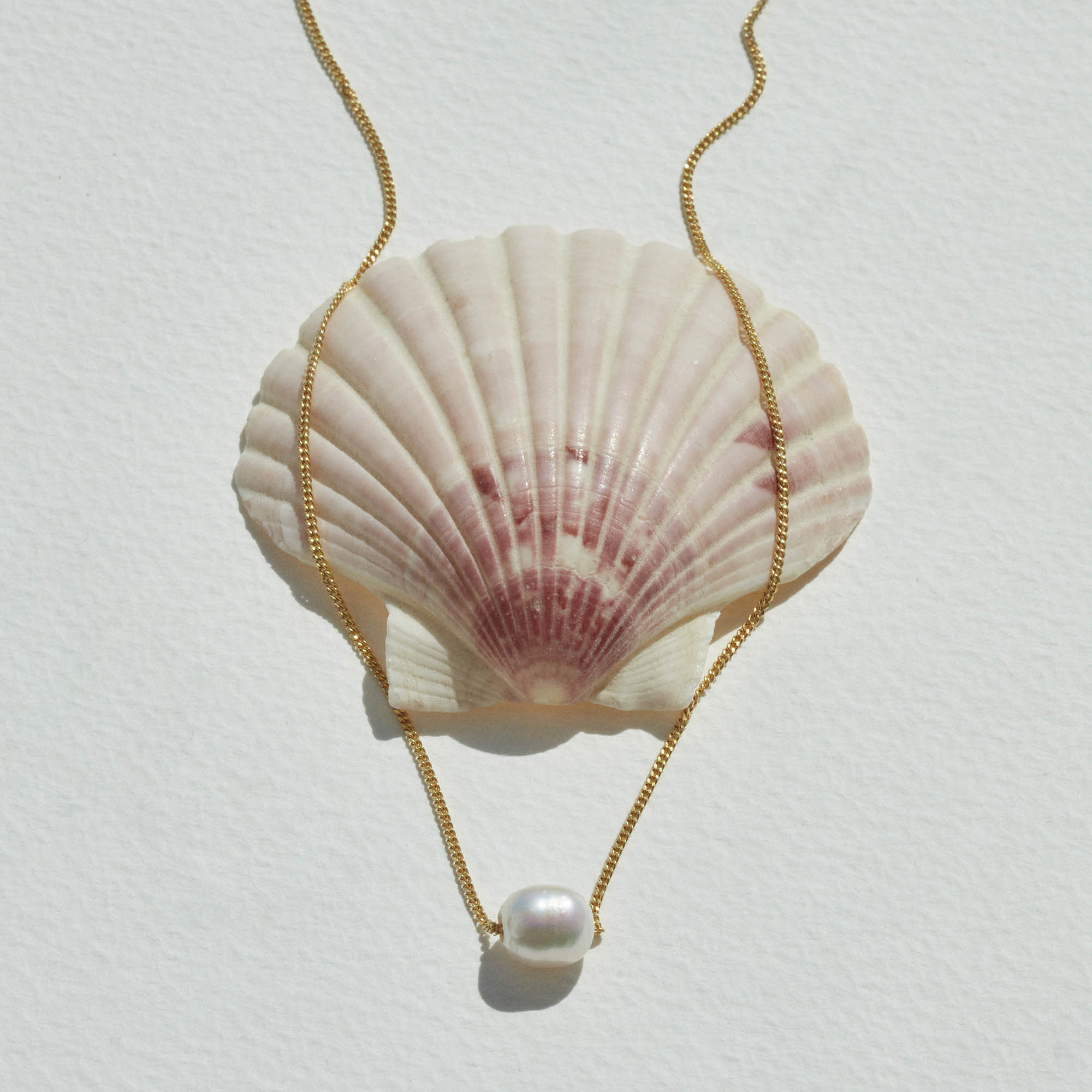 Muru One Of A Kind helmikaulakoru hopea 40 cm