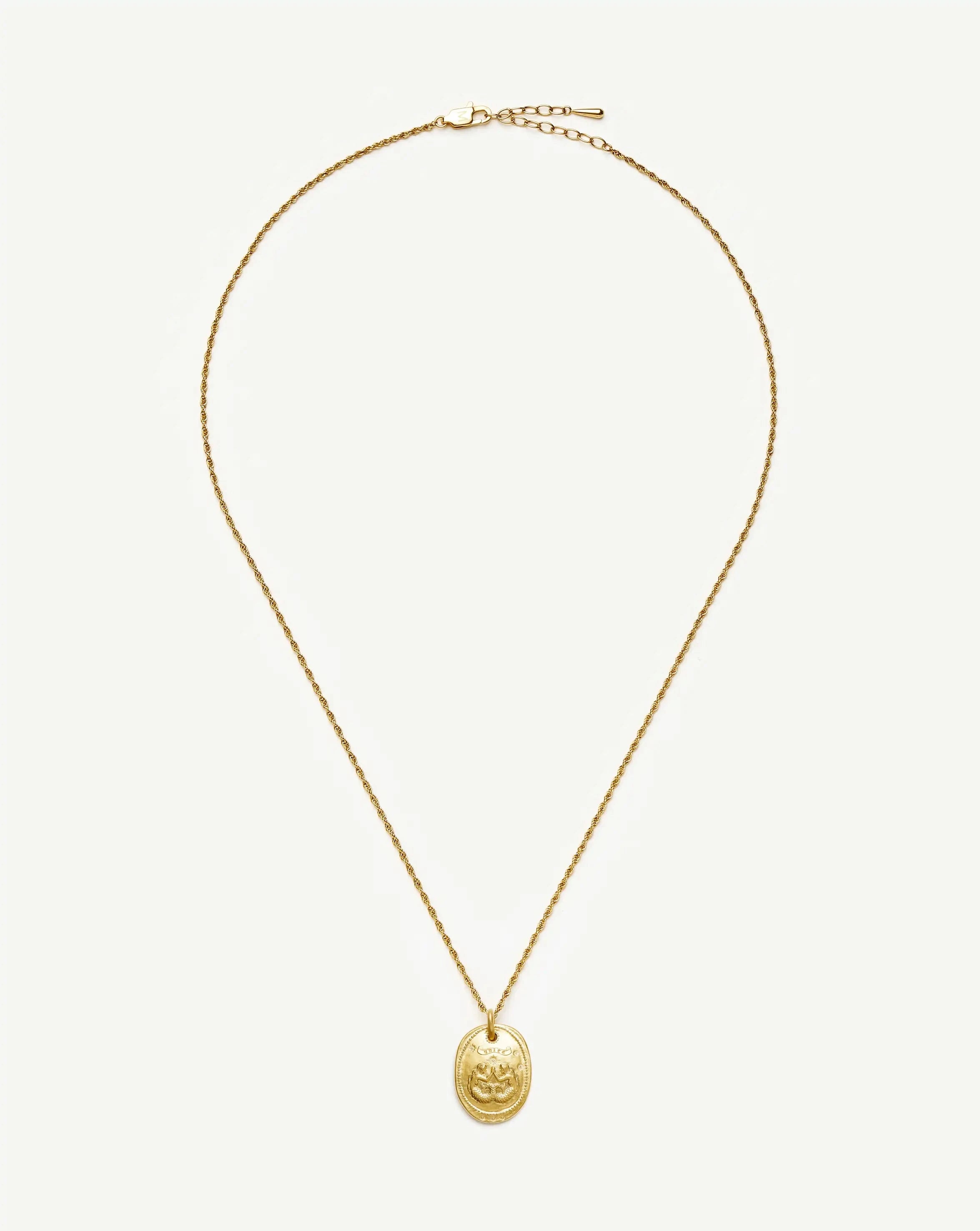 Missoma Friendship Talisman kaulakoru kulta kaiverrettava